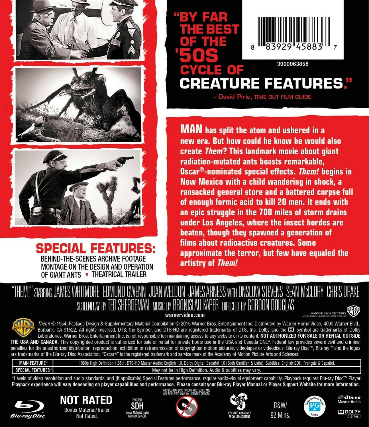Back. Them! [Blu-ray].