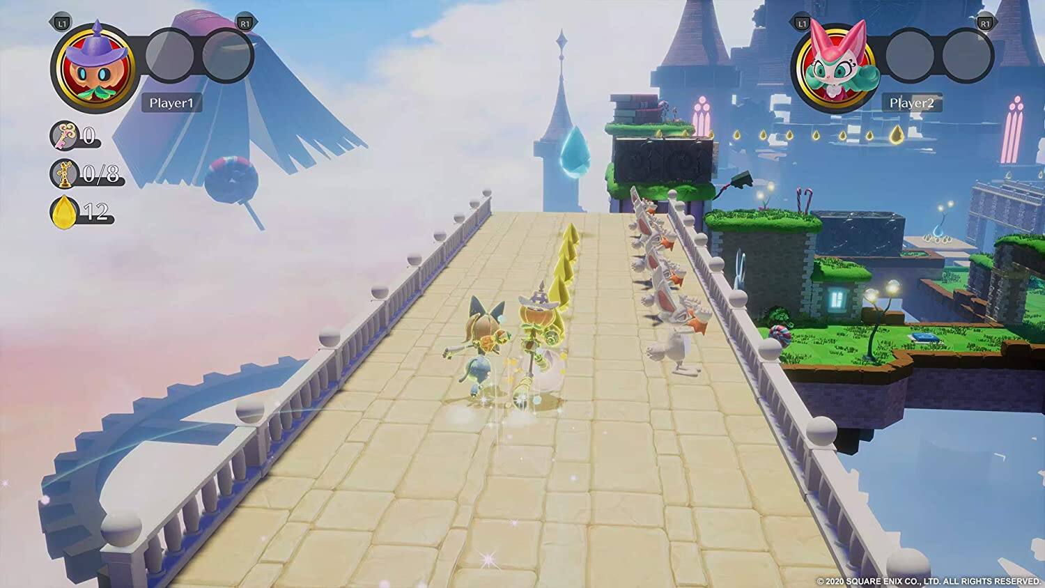L1 R1 L1 R1  
Player1 Player2  
0 0/8 12  
2020 SQUARE ENIX CO., LTD. ALL RIGHTS RESERVED