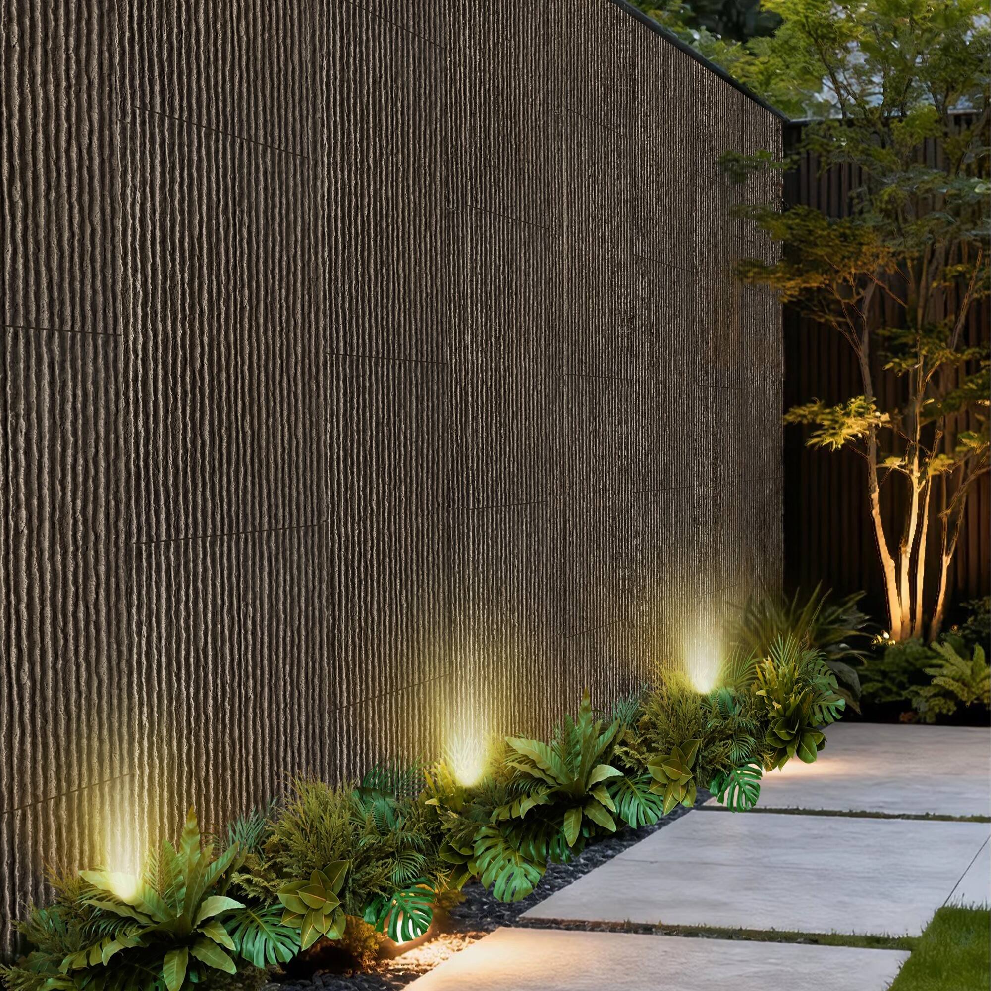 Alt View 3. Boyel Living - 12-Pack 23.62-in x 47.24-in Natural 3D Faux Stone Polyurethane Wall Panel - Natural.