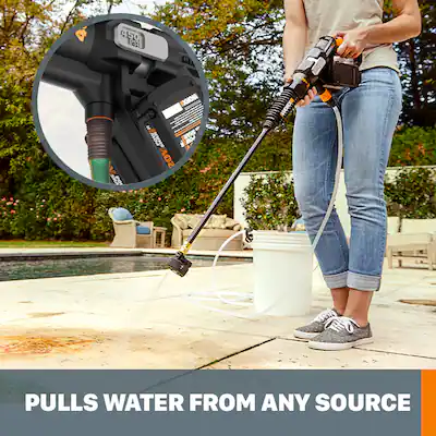Hydroshot Portable Power Cleaner Hydroshot Power Washer 40v WORX