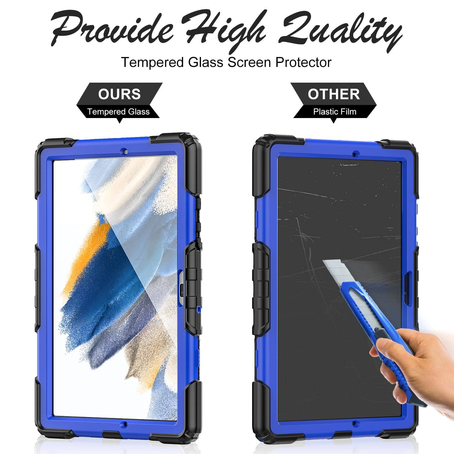 Provide High Quality  
Tempered Glass Screen Protector  

OURS  
Tempered Glass  

OTHER  
Plastic Film