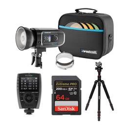 Westcott - FJ400 II Touchscreen Strobe with Universal Flash Trigger Bundle