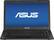 Front Standard. Asus - 14" Refurbished Laptop - 4GB Memory - 320GB Hard Drive - Deep Blue.