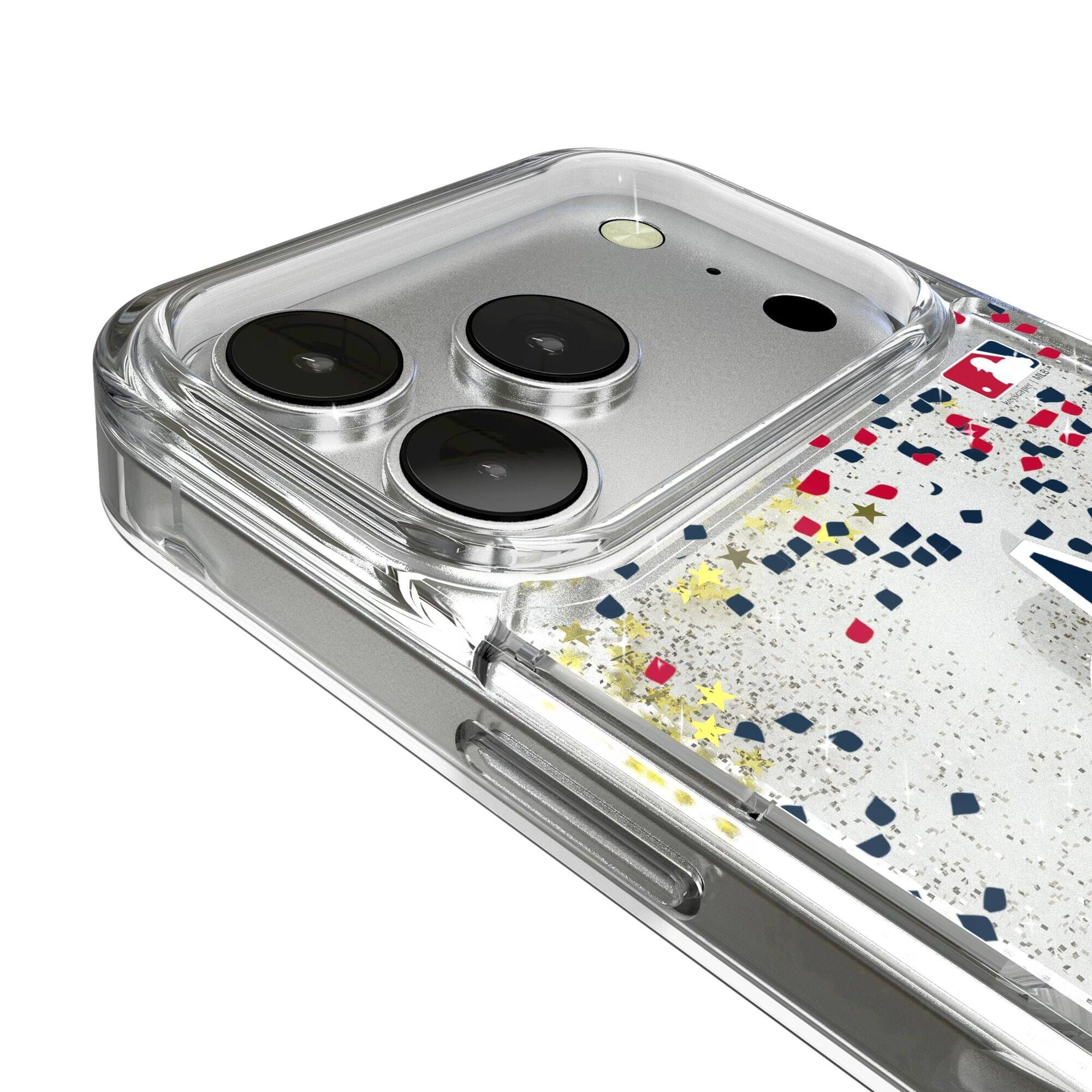 Alt View 2. Keyscaper - Los Angeles Angels Glitter Confetti iPhone Case - 13 - Multicolor.