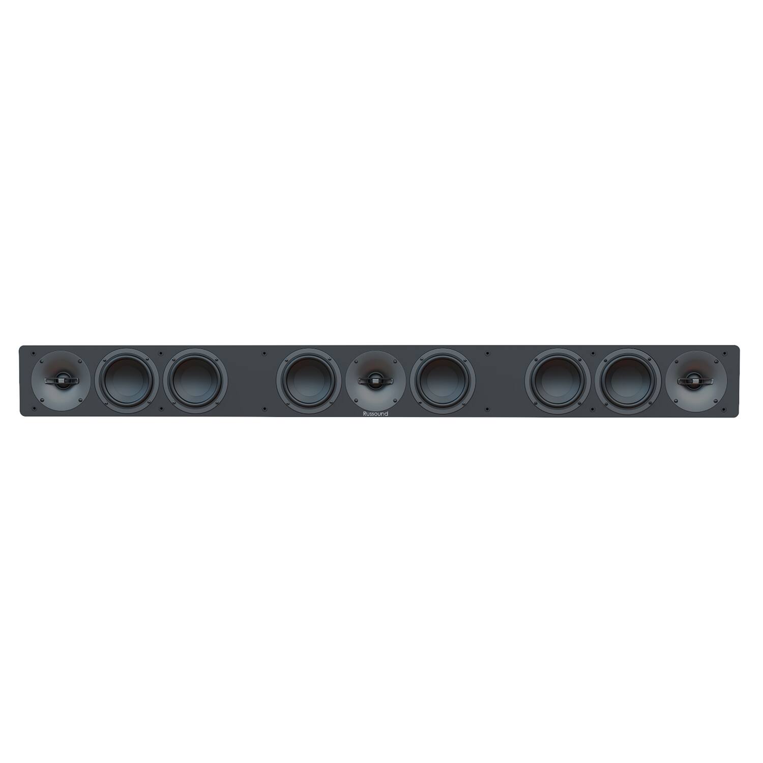 Left. Russound - 3.0-Channel 300-Watt RMS 50" Passive Cinema Sound Bar for AVA-Series Mini-AVRs with Bracket - Black.