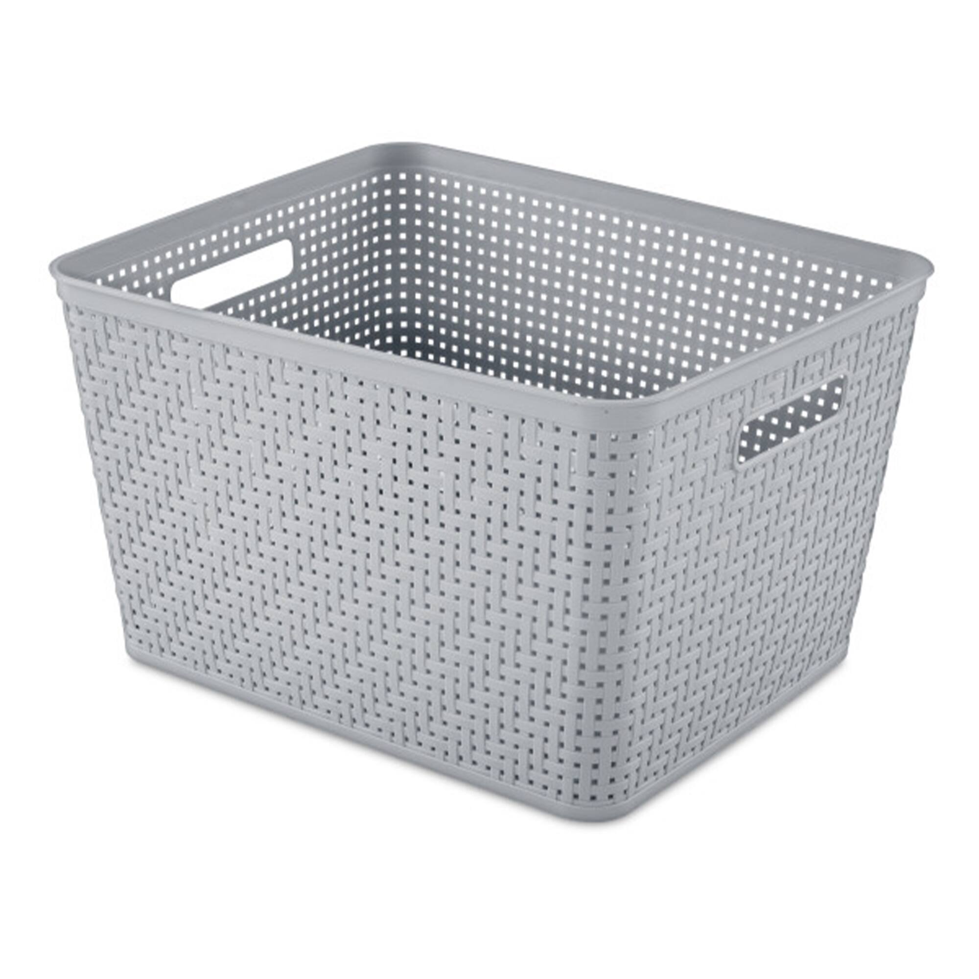 Alt View 5. Sterilite - Sterilite 14"Lx8"H Woven Rectangular Tall Basket for Home Organization (6 Pack) - Tall Basket.