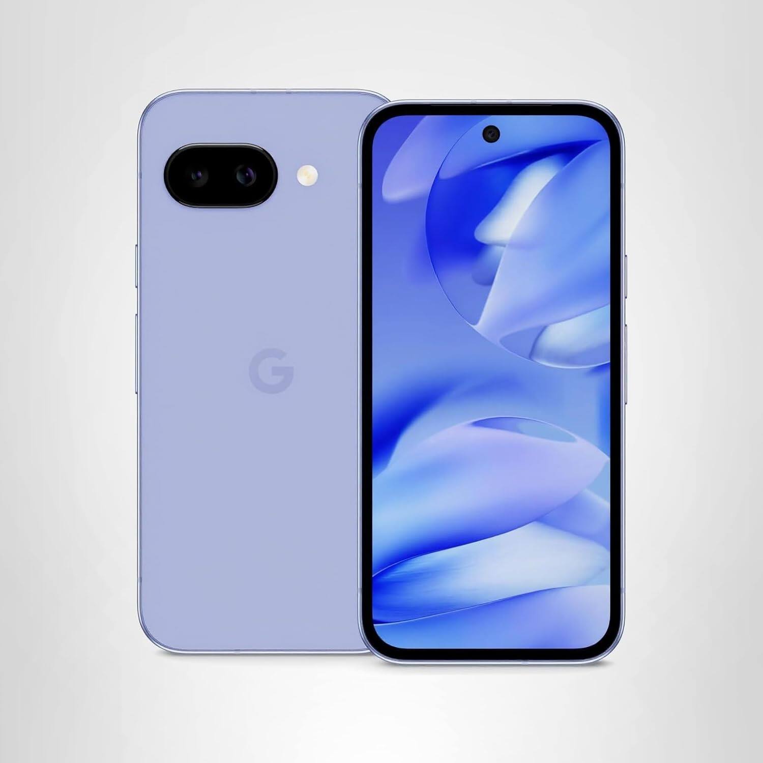 Front. Apple - Pre-Owned Excellent Google Pixel 9a 5G 128GB - Iris - (Unlocked) - Iris.