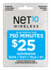  NET10 - $25 Top-Up Prepaid Card