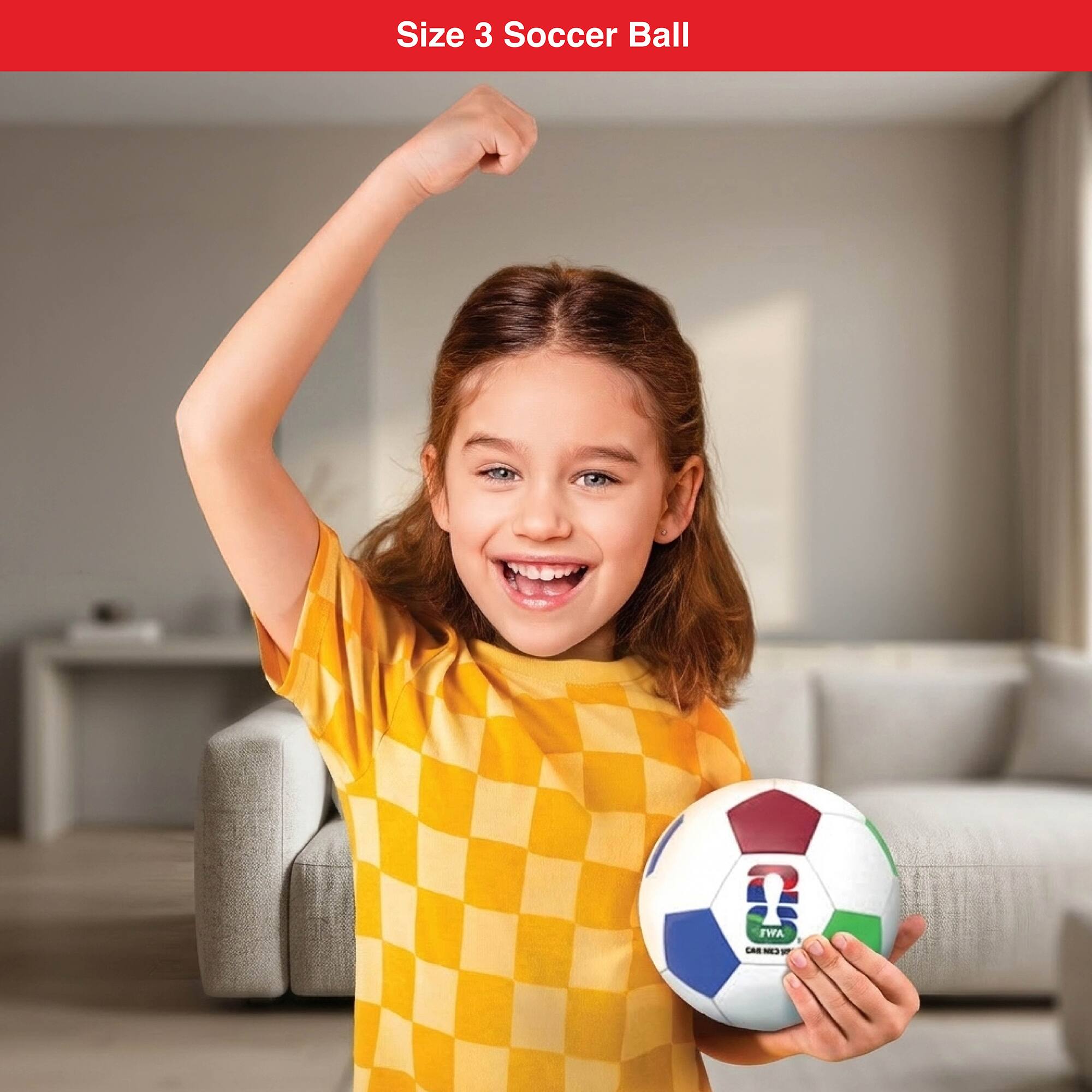 Size 3 Soccer Ball
