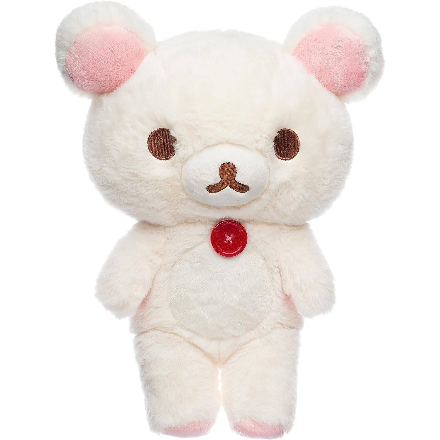 Front. Rilakkuma - Korilakkuma San-X Original: Sherbet Series Plush - Medium.
