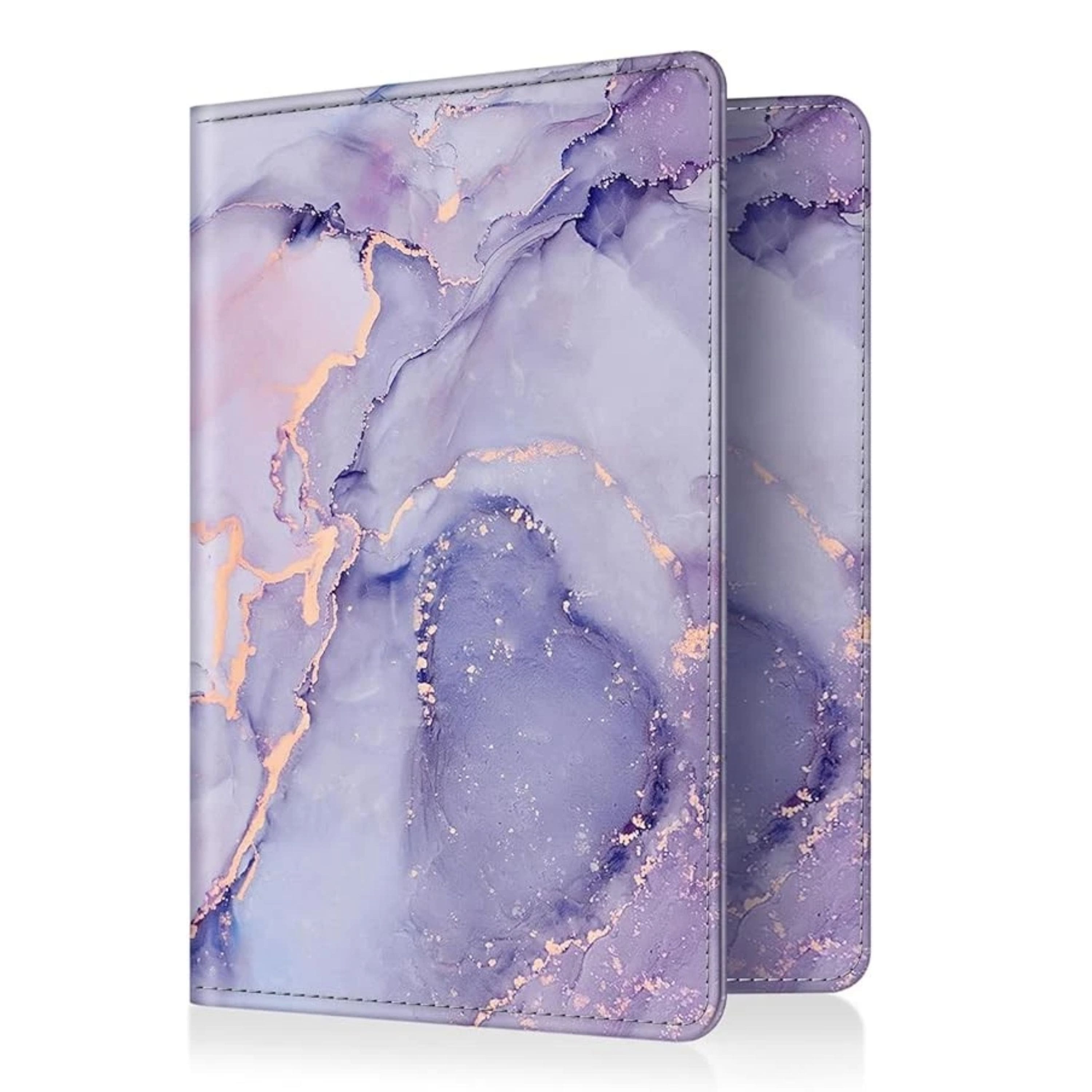 Kitcheniva - RFID Blocking Slim Passport & Credit Card Holder Wallet - Lilac Marble price history on PriceWatchPro