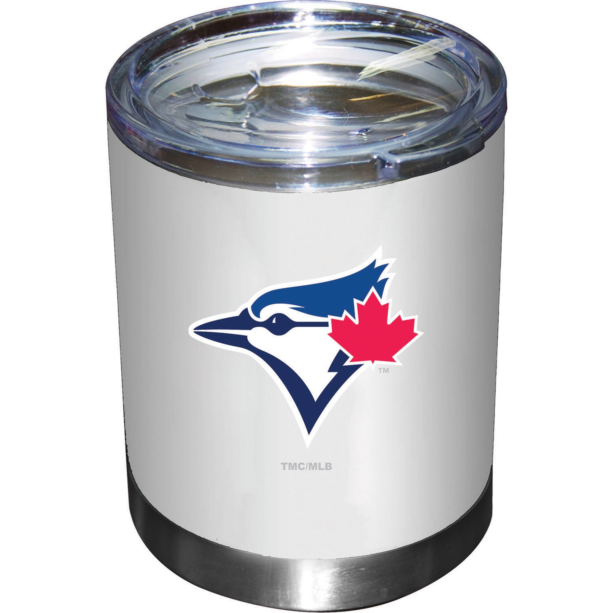 Front. The Memory Company - Toronto Blue Jays 12oz. Team Lowball Tumbler - White.
