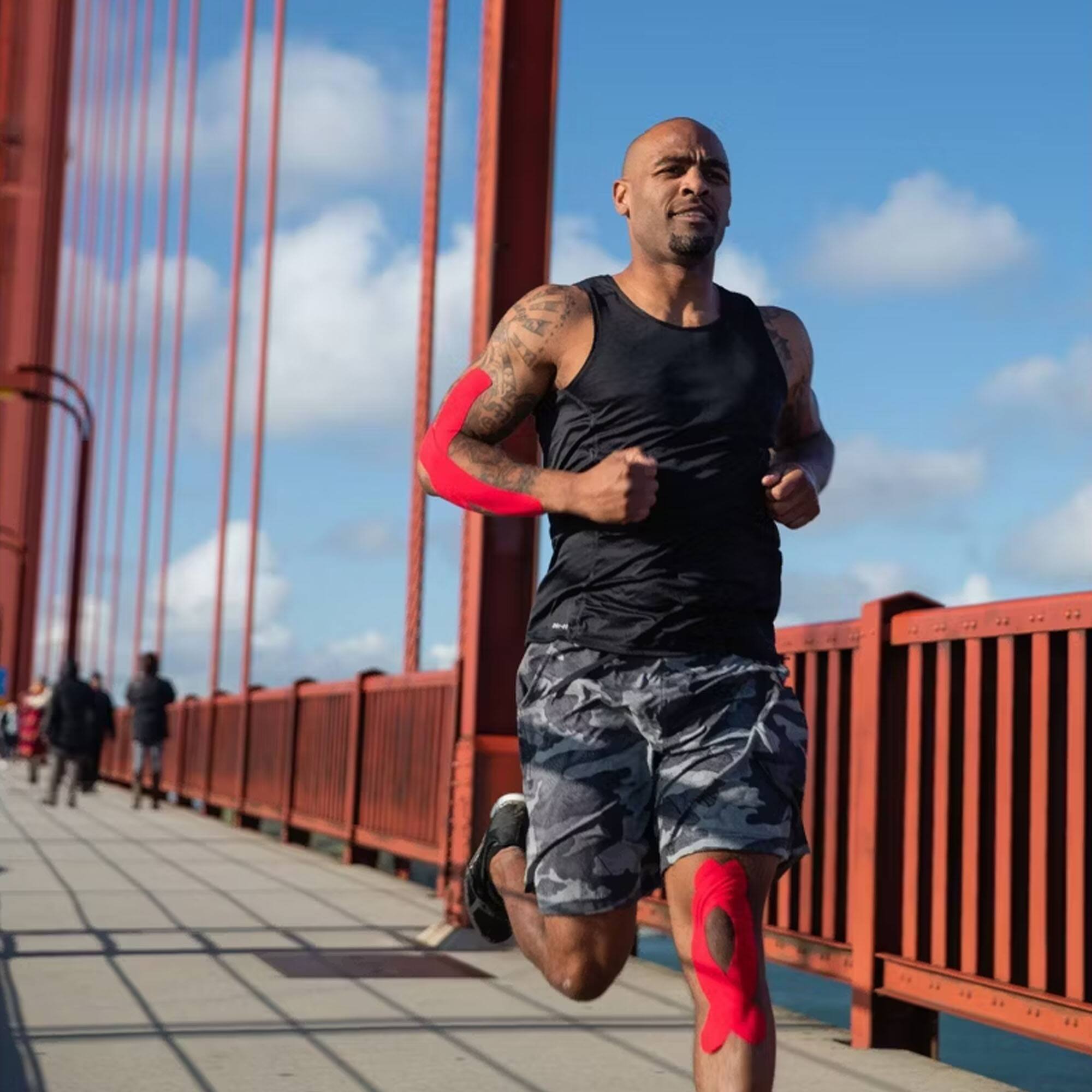 Alt View 2. RockTape - RockTape Standard Regular Athletic Tape, Black - Black.