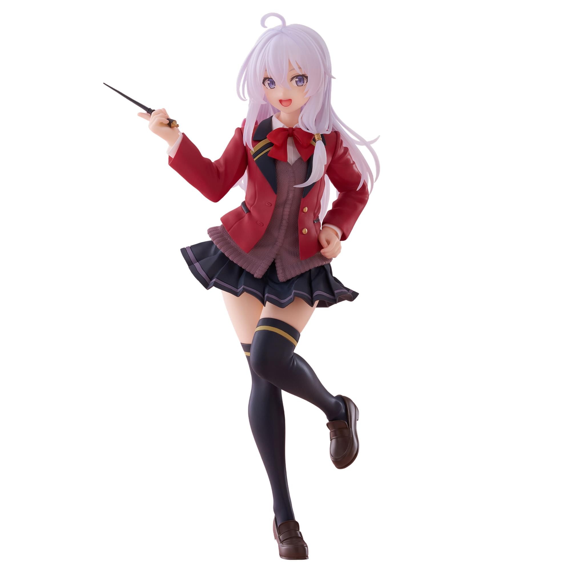 Front. Taito - Wandering Witch Coreful Figure | Elaina (School Uniform Version) - Multi-Colored.