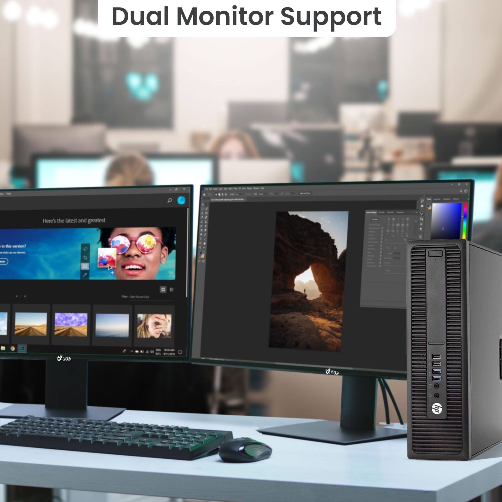 Dual Monitor Support

Here's the latest and greatest - de version - - - - - " i - -9 - - - d - -- Te S