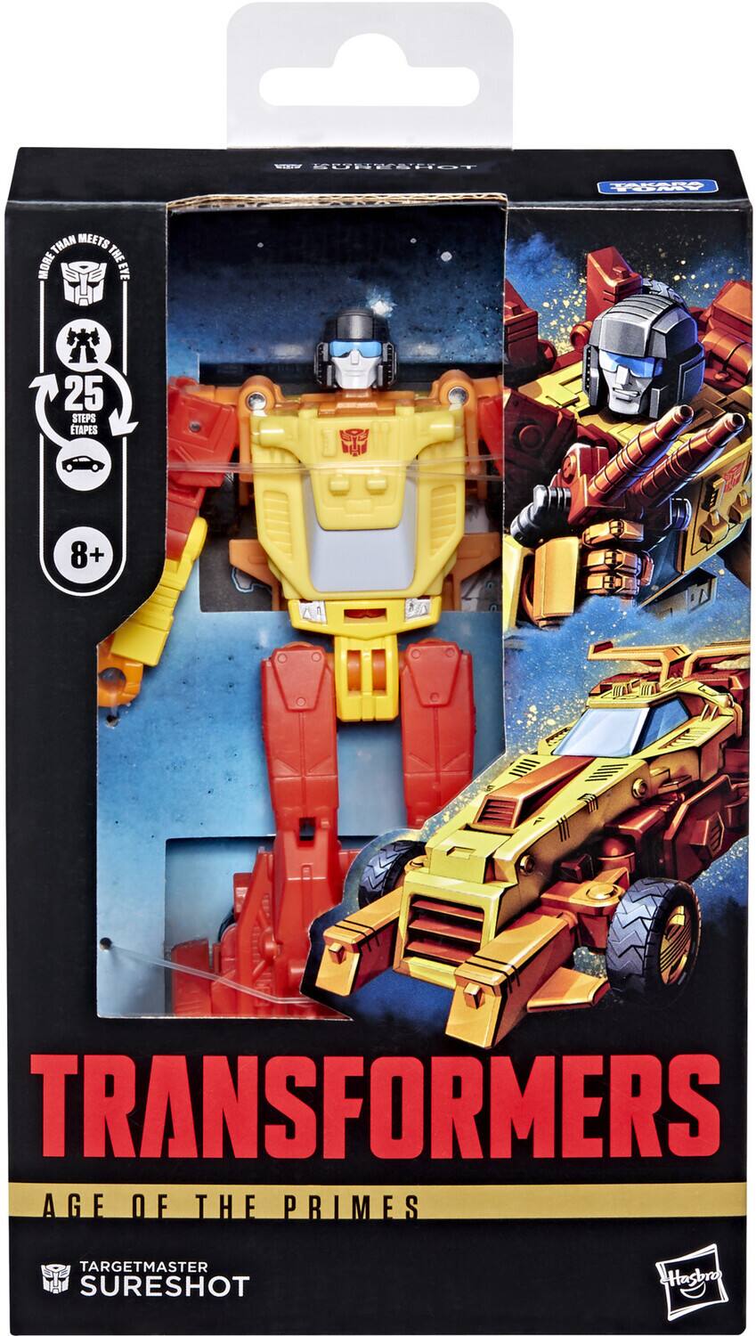 Transformers Age of the Primes Targetmaster Sureshot Hasbro