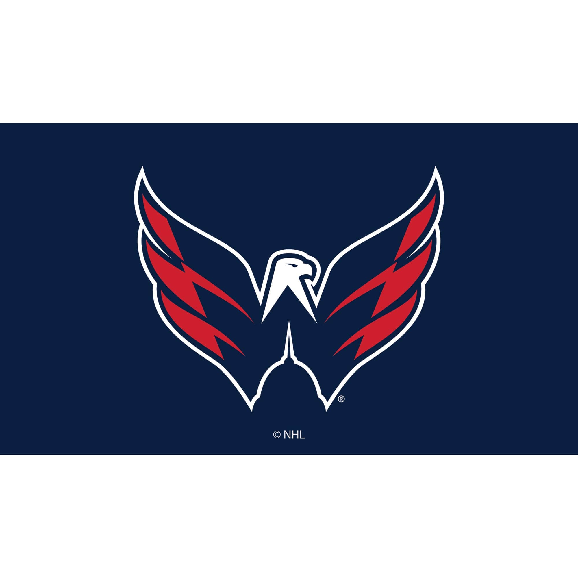 Evergreen Enterprises - Washington Capitals 28" x 16" Turf Mat - Multicolor
