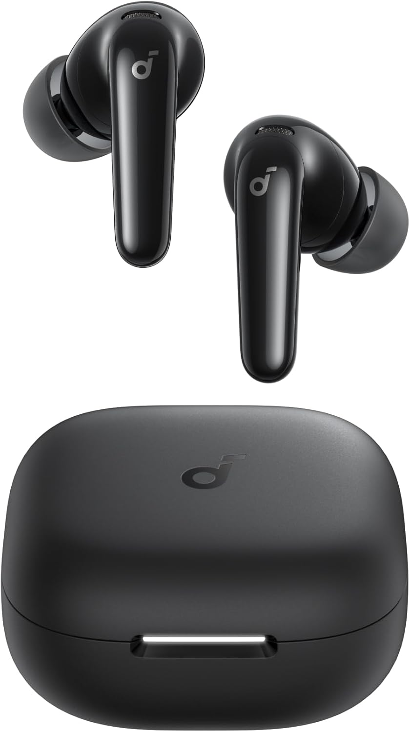 Alt View 7. Soundcore - Soundcore P31i by Anker, Real-Time Adaptive Noise Cancelling - Black.