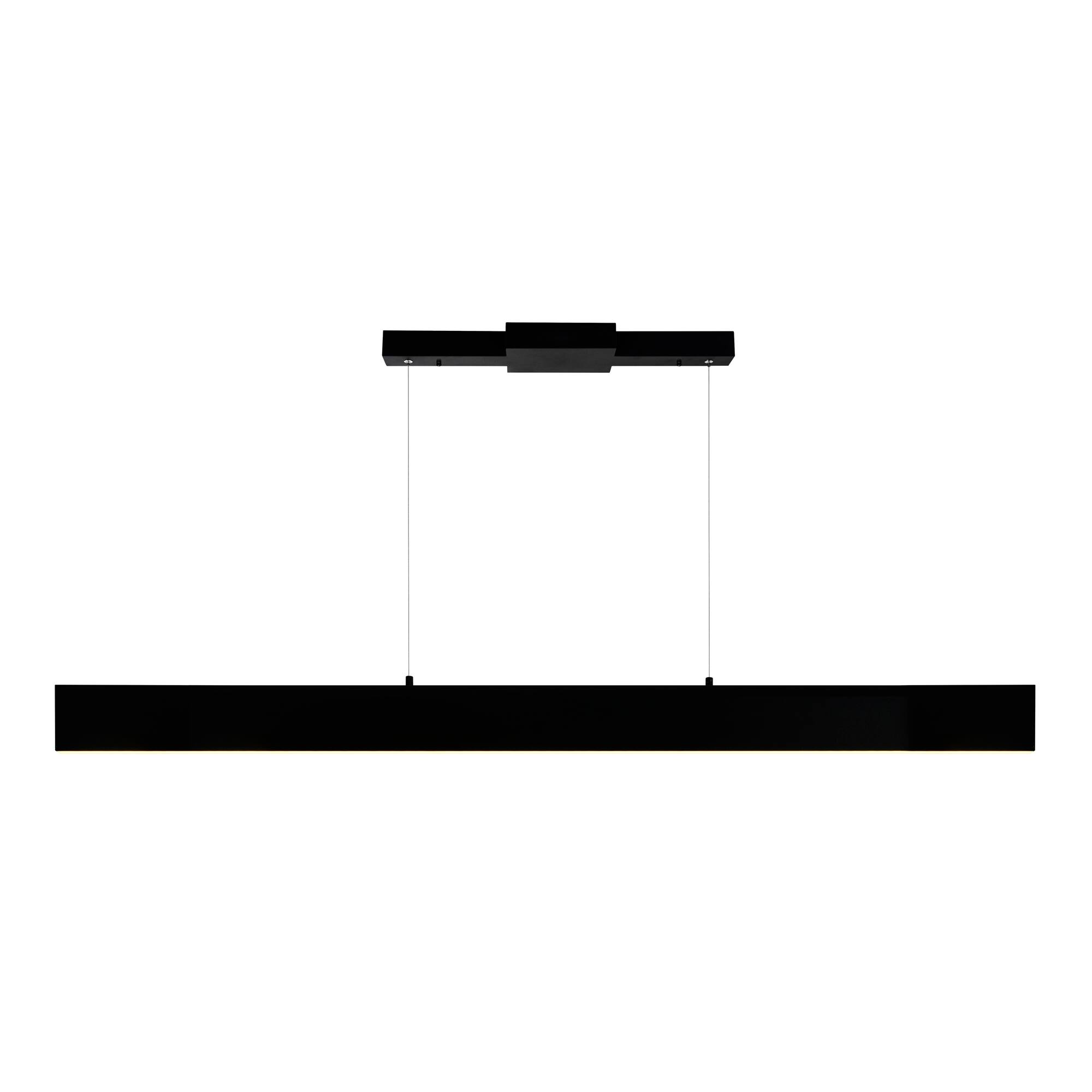 Angle. CWI Lighting - Krista LED Chandelier With Satin Black Finish - Satin Black.