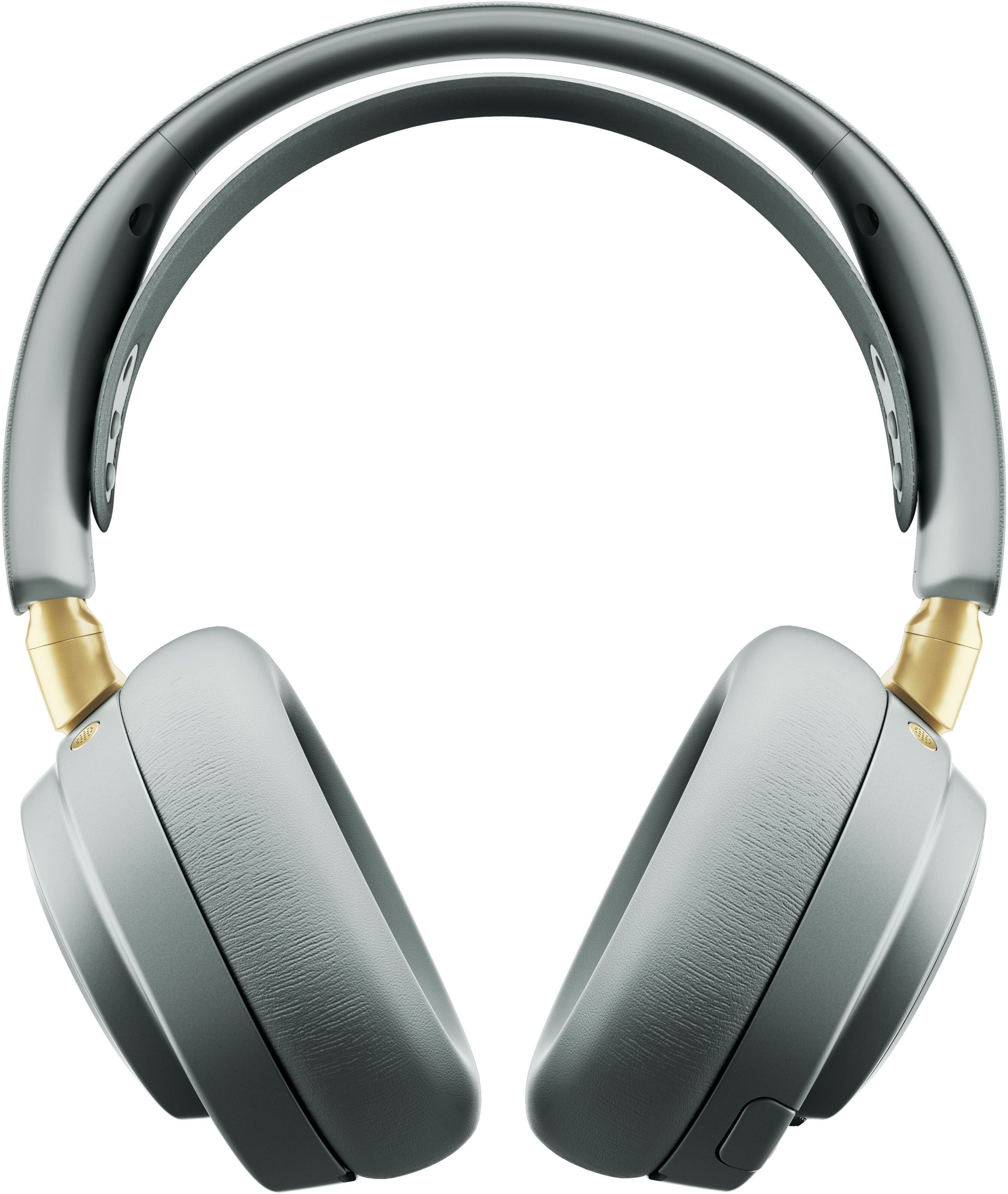 Alt View 8. SteelSeries - Arctis Nova Elite Wireless Multi Gaming Headset for PC,PS5, Xbox one and Series S/X, Switch, Switch 2 - Sage Gold.