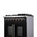 Alt View 6. Forno Appliances - 30 in. Wide 5 Burner Capriasca 4.32 Cu. Ft. Dual Fuel Range with French Door Design - Black.