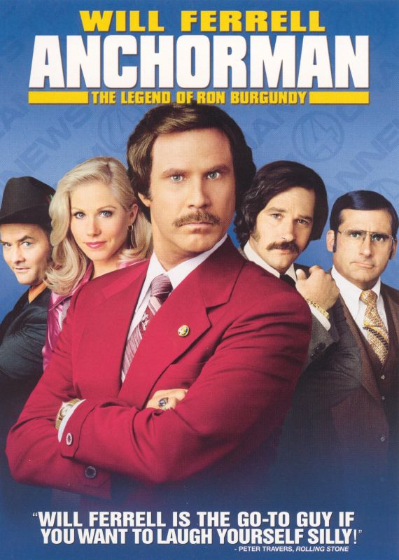 Anchorman: The Legend of Ron Burgundy [P&amp;S] [DVD] [2004]