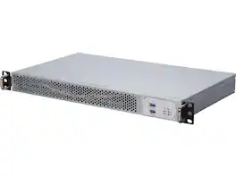 Inwin Development - 1U Short Depth Mini-ITX Rackmount Server Chassis - Metal
