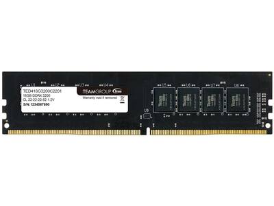 Team Group Team Elite 16GB DDR4 3200 (PC4 25600) Desktop Memory Team Group Team Elite 16GB DDR4 3200 (PC4 25600) Desktop Memory