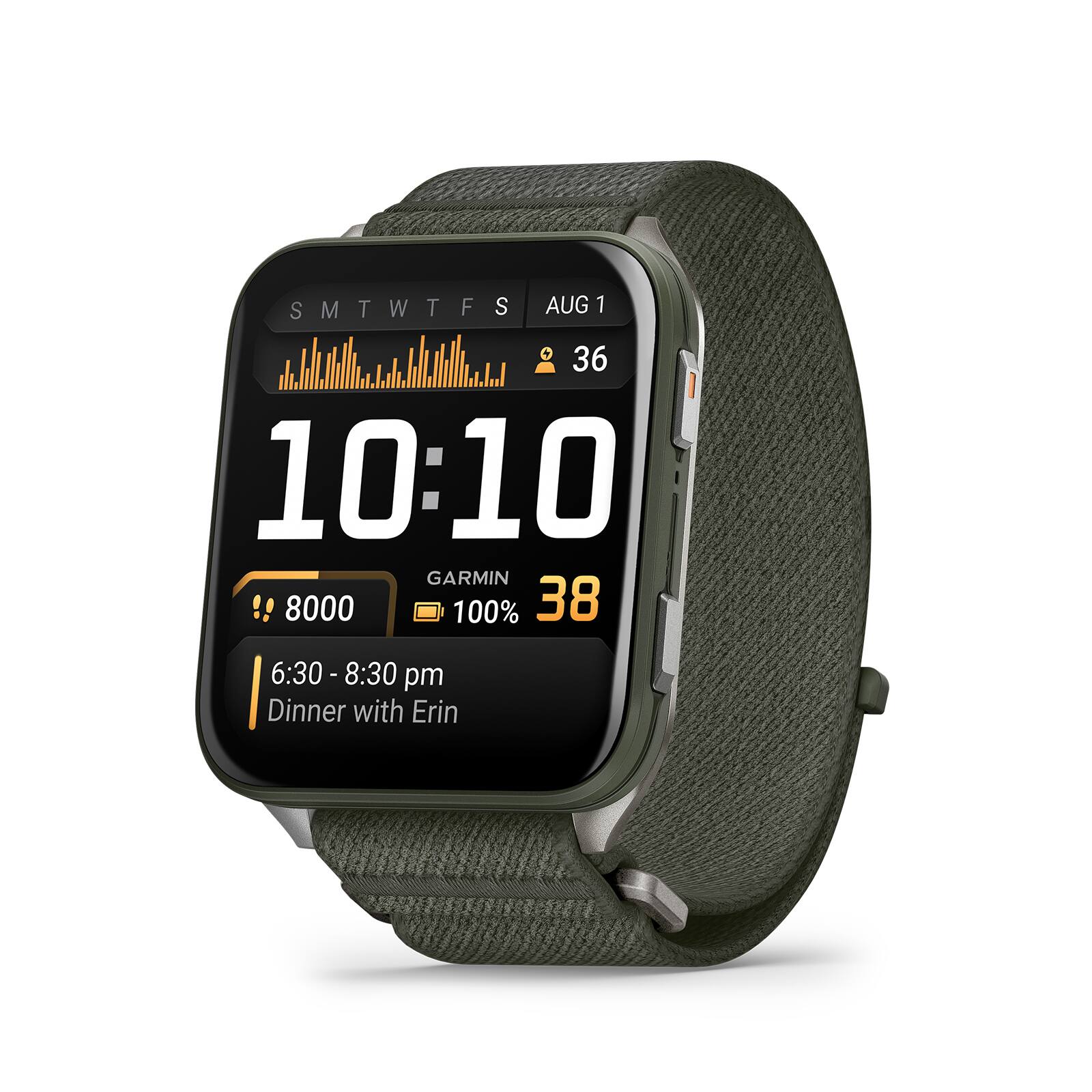 Bundle Garmin Venu X1 Moss AMOLED GPS Smartwatch Accessory may