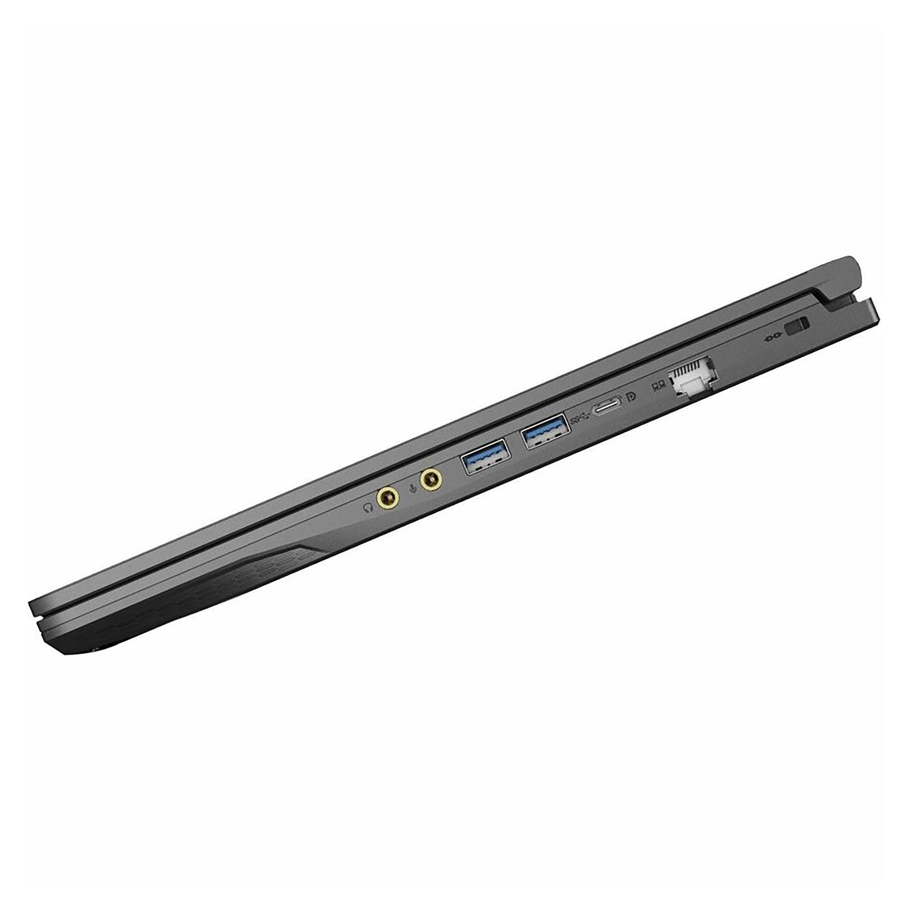 Alt View 4. MSI - Thin A15 15.6" 144Hz Gaming Laptop FHD - AMD Ryzen 5 7535HS with 16GB Memory - NVIDIA GeForce RTX 3050 - 512GB SSD - Black.