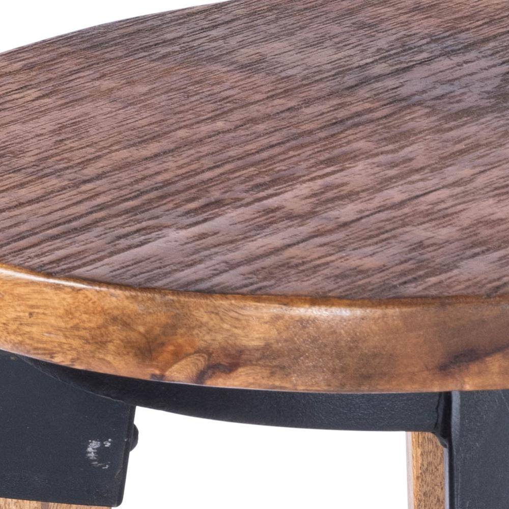 Alt View 7. Butler Specialty - Mountain Lodge Wood & Metal 26" Counter Stool - Natural Wood.