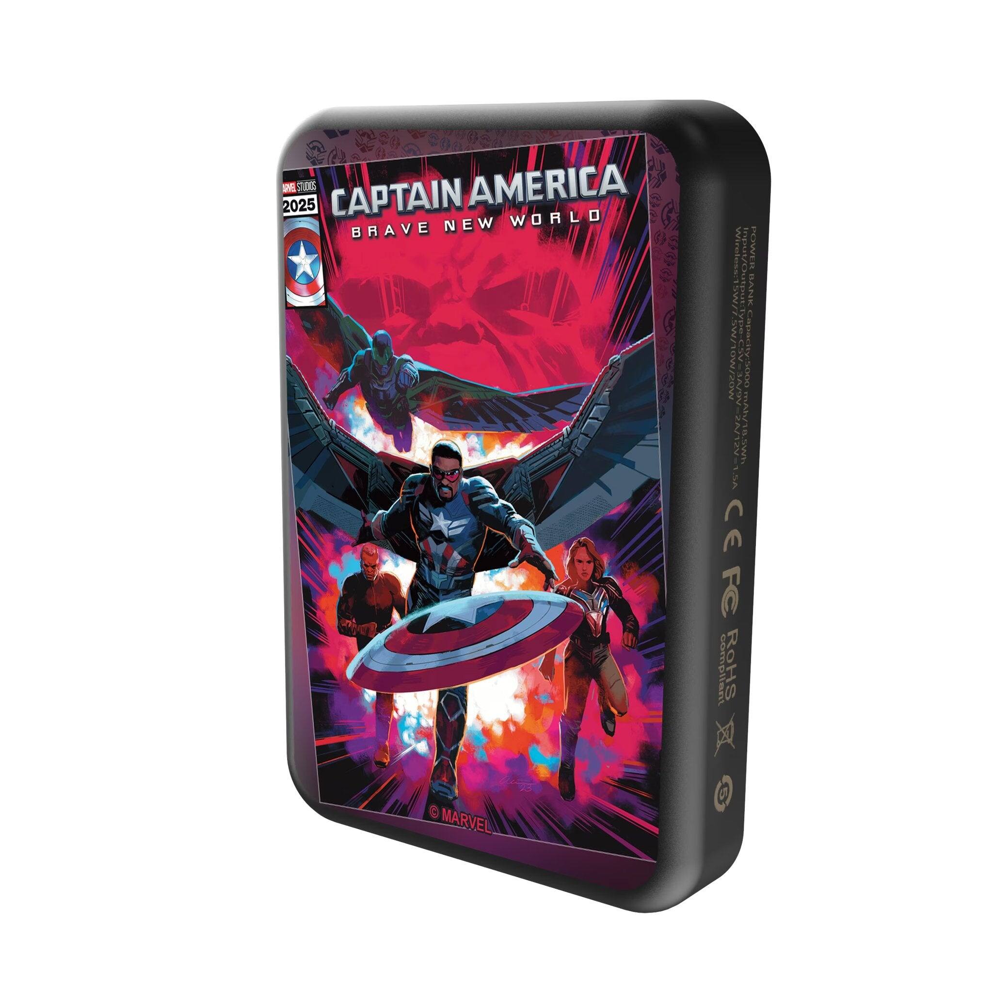 2025  
CAPTAIN AMERICA  
BRAVE NEW WORLD  

MARVEL  

CE FC  
RoHS  

© MARVEL