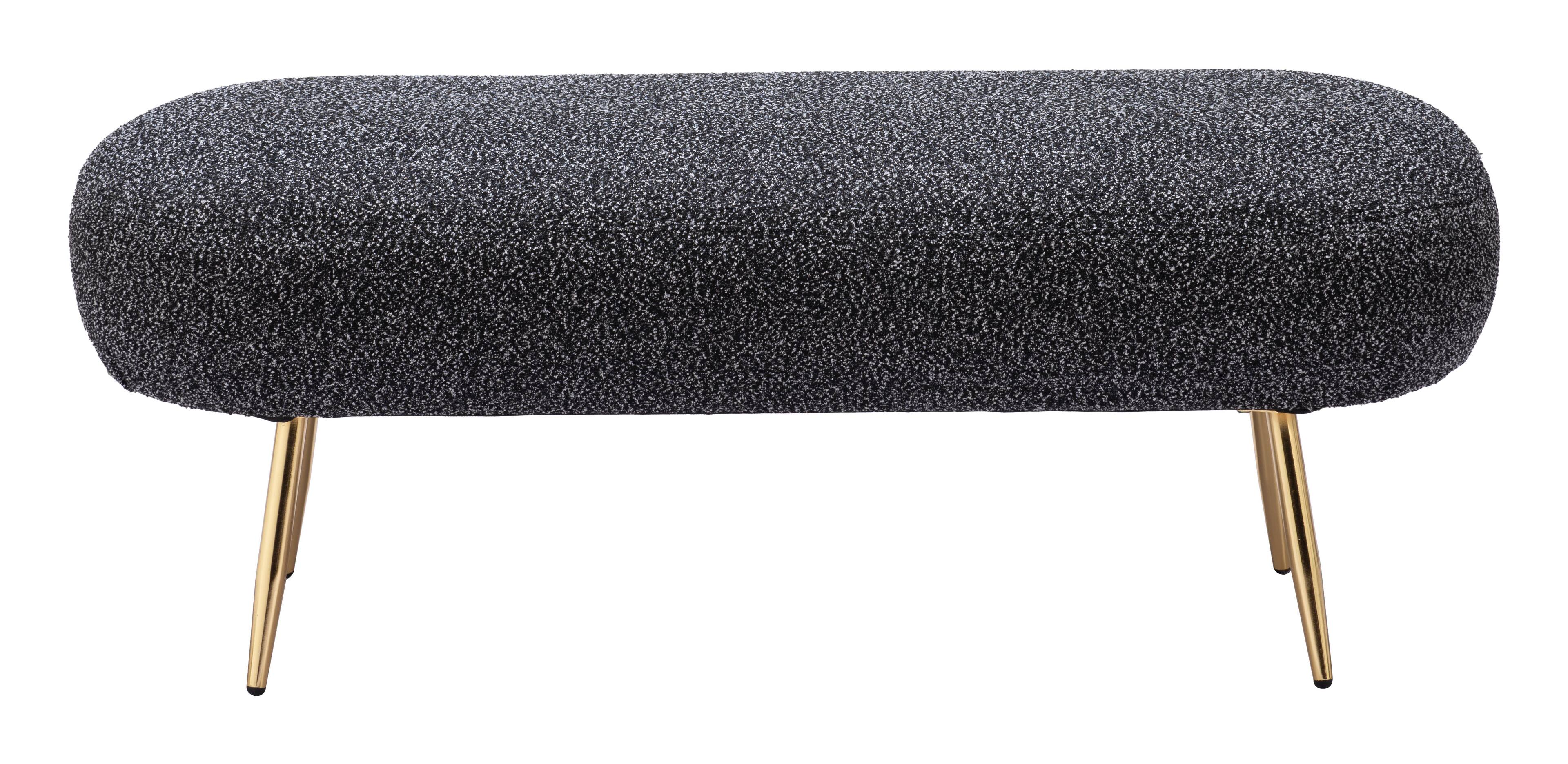 Alt View 1. Hivvago - Creek Bench Glitter Black - Glitter Black.