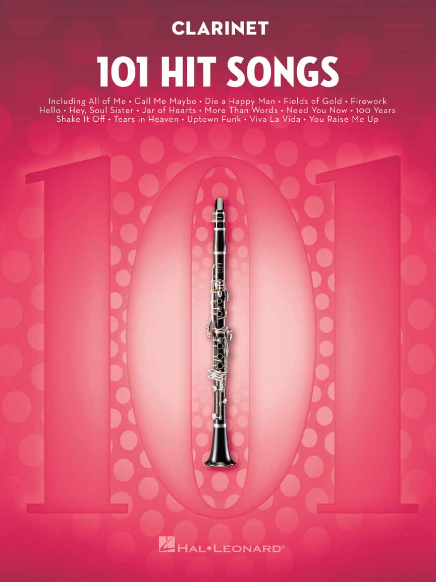 Hal Leonard - 101 Hit Songs for Clarinet Songbook Clarinet Sheet Music Collection Instrumental Folio Softcover 160 Pages price history on PriceWatchPro