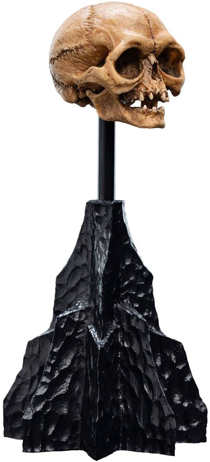 Alt View 1. Weta Workshop - WETA Workshop Polystone - The Lord of the Rings Trilogy - Skull of Gollum Polystone Statue   - COLLECTIBLES - Multicolor.