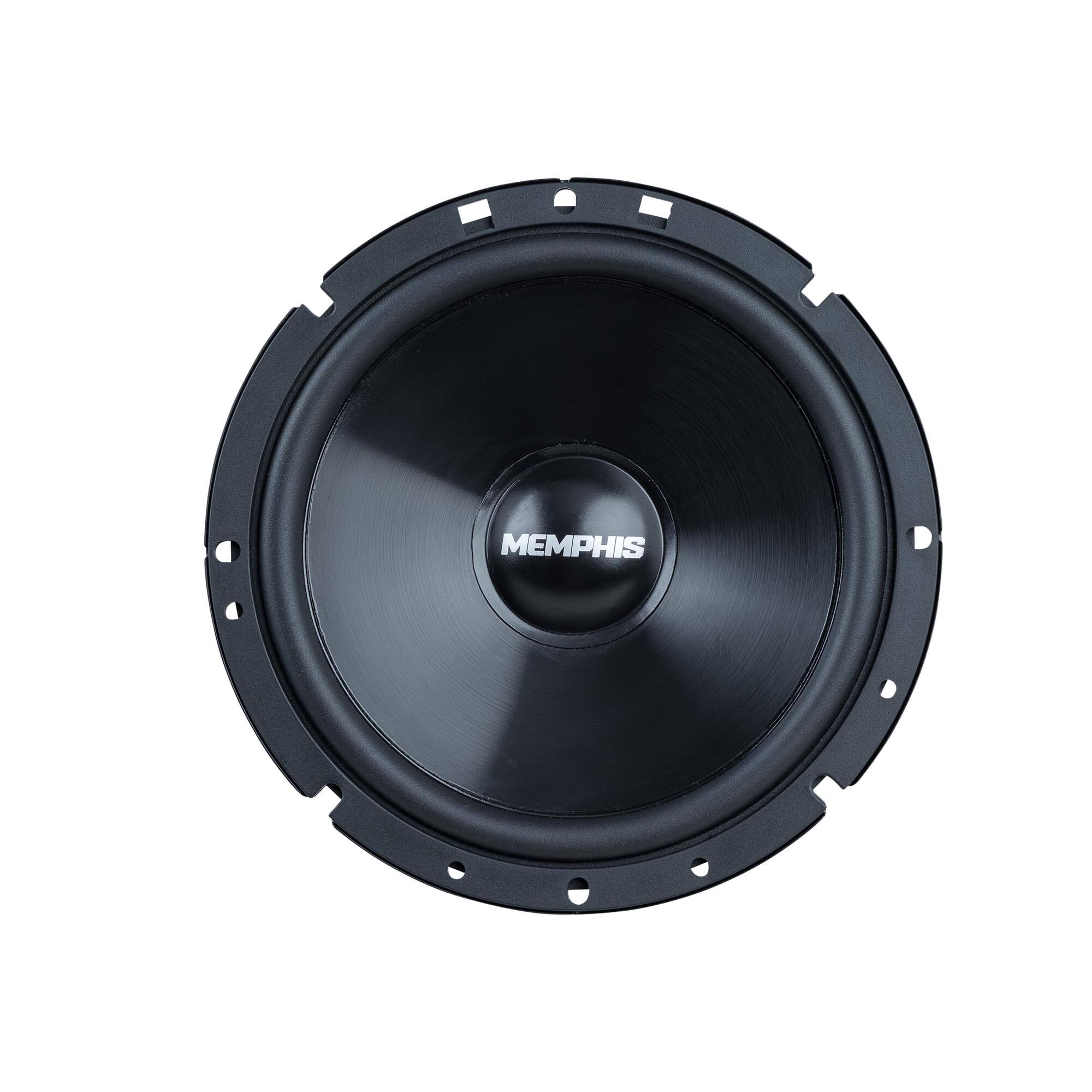 Alt View 1. Memphis Car Audio - Memphis Audio SRX60CV 6.5" Component Speakers - Pair - Black/Gray.