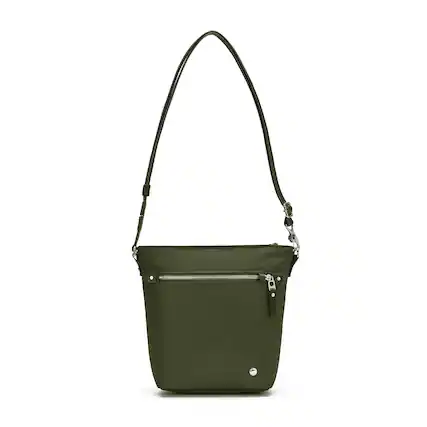 Front. Pacsafe - W Crossbody - Olive.