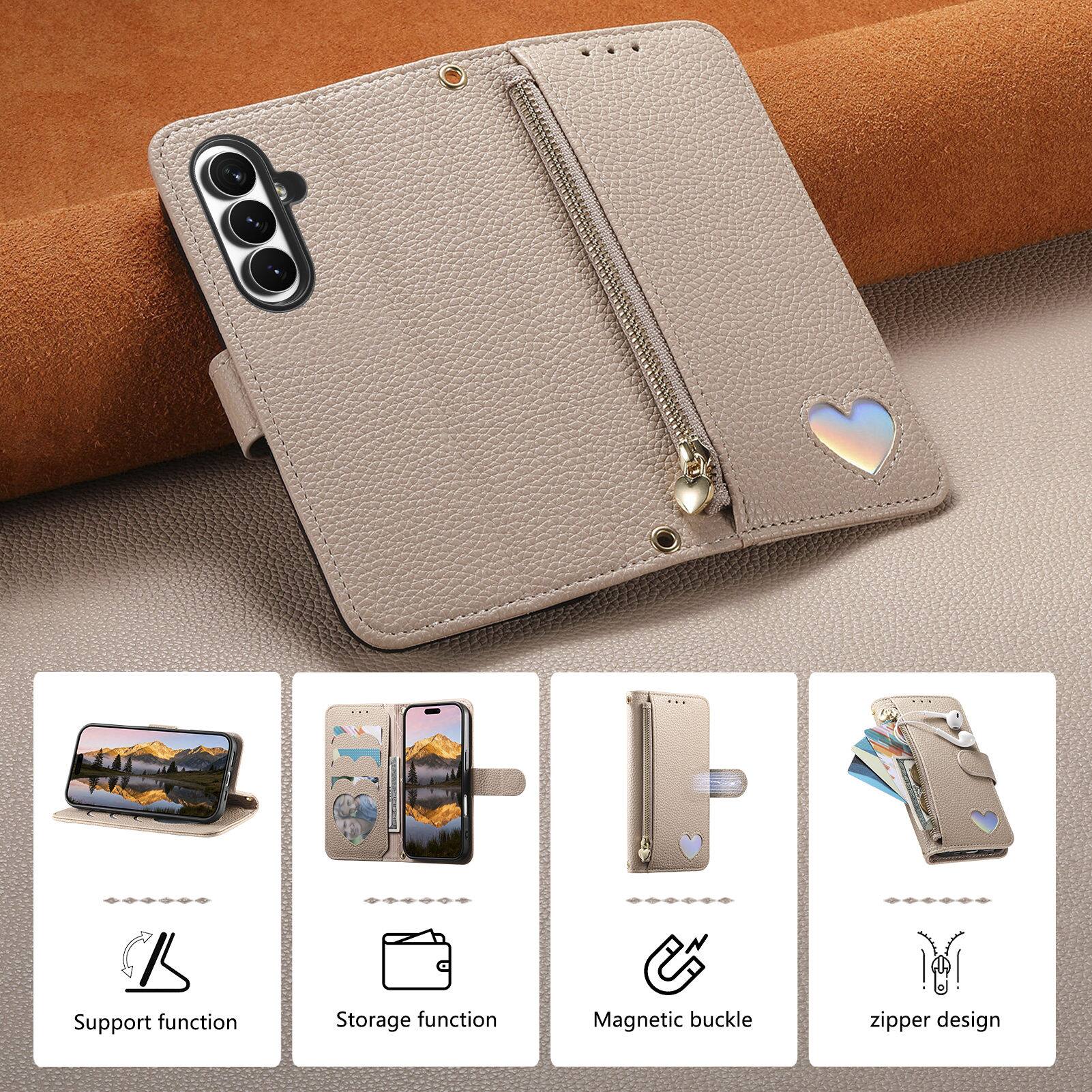 Support function  
Storage function  
Magnetic buckle  
Zipper design
