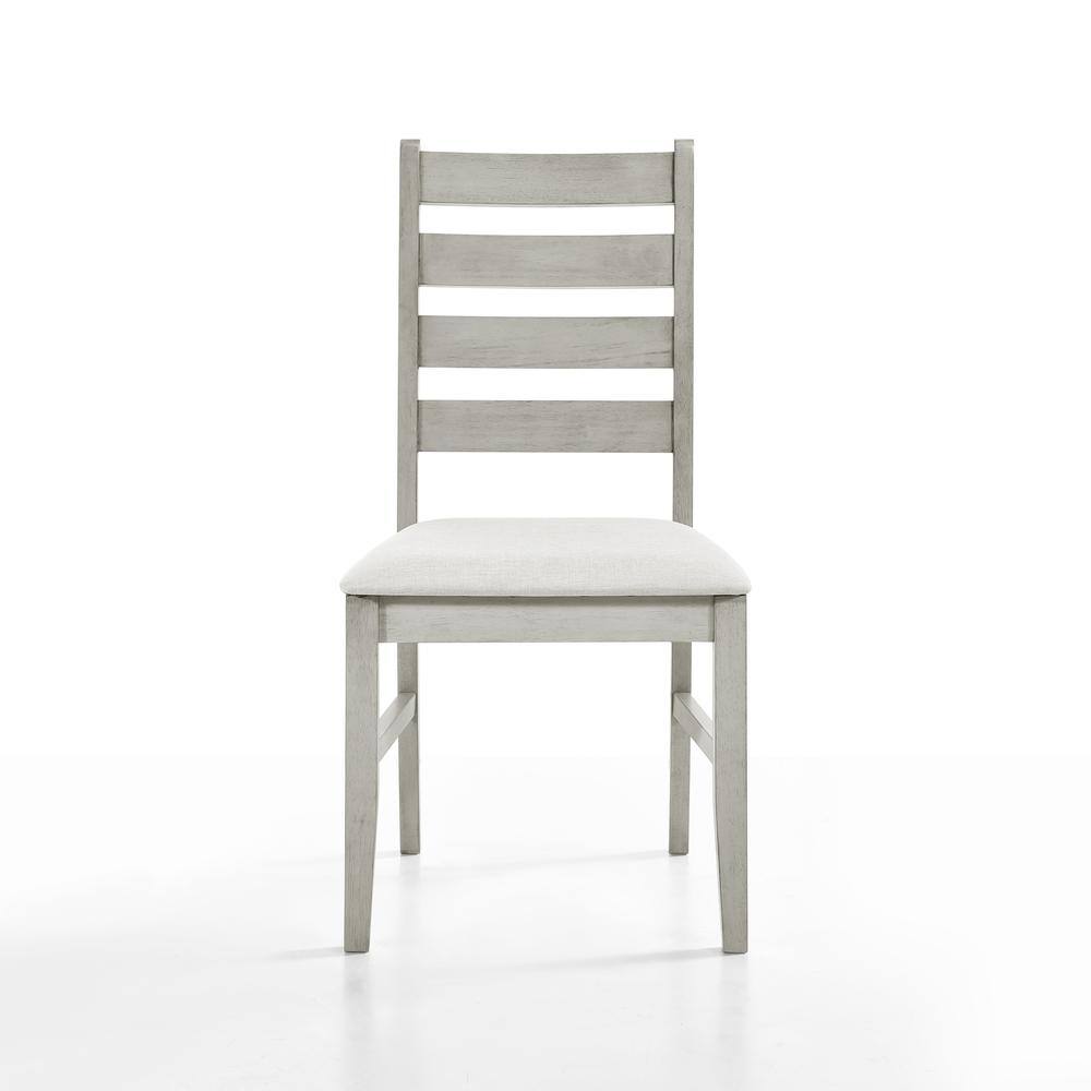 Alt View 3. New Classic Furniture - Furniture Pascal Wood Dining Chair in Driftwood (Set of 2) - Brown.