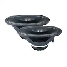 Front. Diamond Audio - Diamond Audio - MP694 MP Series 6"x9" 2-Way Full-Range Coaxial Speaker w/1" Horn Tweeter (4Ω) - Black.