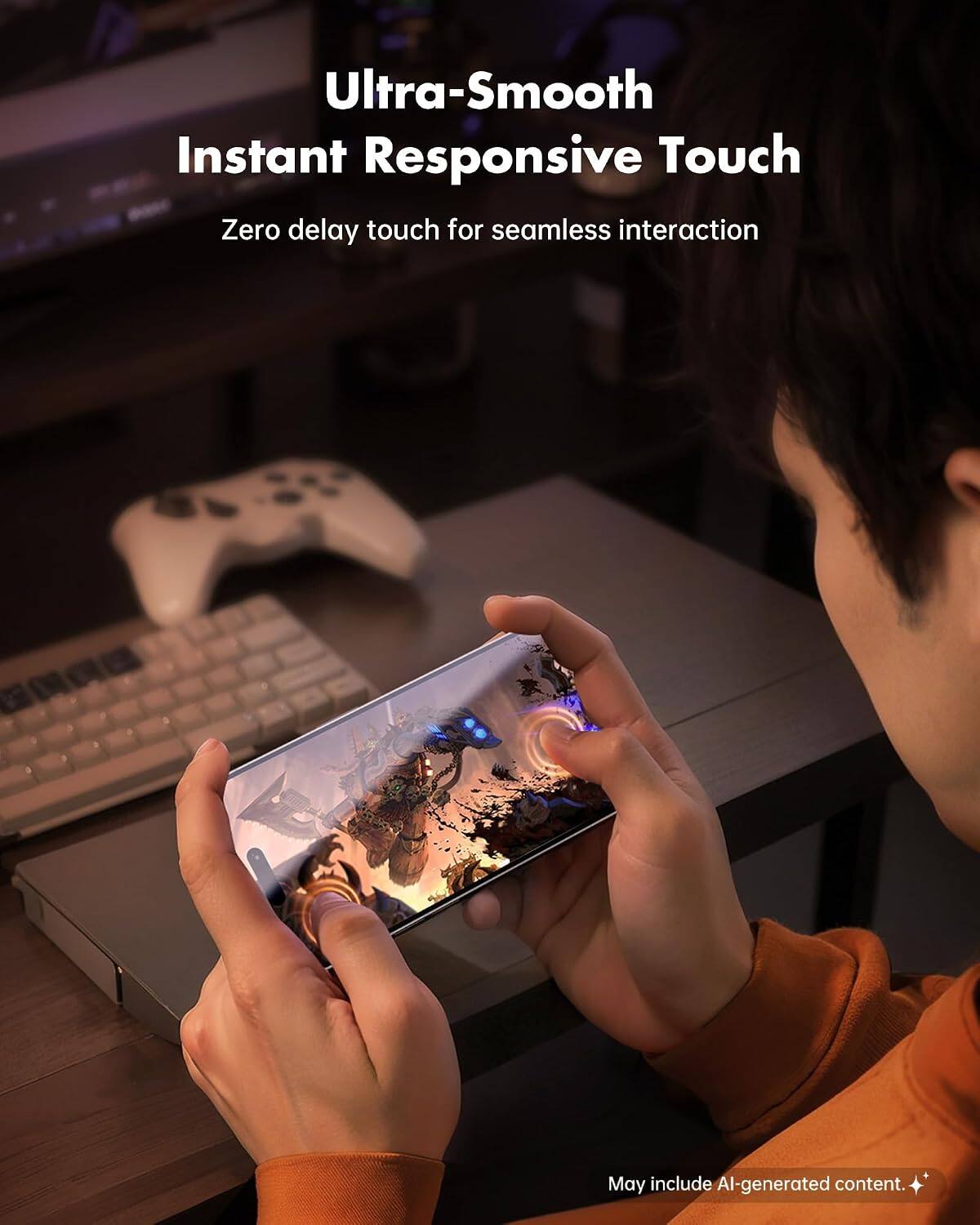 Ultra-Smooth Instant Responsive Touch  
Zero delay touch for seamless interaction  
May include AI-generated content.