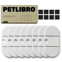 PETLIBRO - Capsule Pet Water Fountain Replacement Filter (8 pack) - White - Front_Zoom