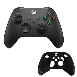 Microsoft - Xbox Series X/S Controller with Silicone Sleeve - Black