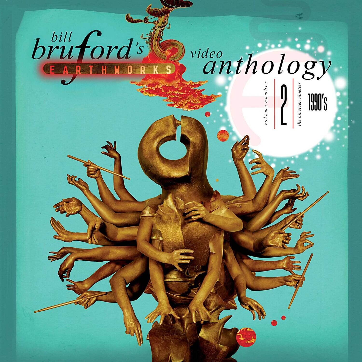 bill bruford's  
EARTHWORKS  
video anthology  
volume 2  
the nineties 1990's