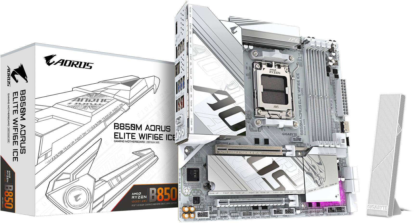 Aorus Gaming Elite Motherboard B850M WIFIGE, Socket AM4, RYZEN 3000, 3080 SCE, 3020 ELT, AMD2, B850, RYZEN, ICE, WIFIGE, DORUS ELITE, AMD, GIGABYTE B850M, Racket PCLEKIE ONUS, SSSLAS WP TEAM - FIGHT ON TEAM OF FIGHT, 2 TEAM TEAM UP FIGHT, IN PCIEER AD0O  U581 SYS_FANG TARA SY5.515 HN2 FO LEDC 191 TPM AUTO ARGO V2 ARGO WZ GIGABYTE.