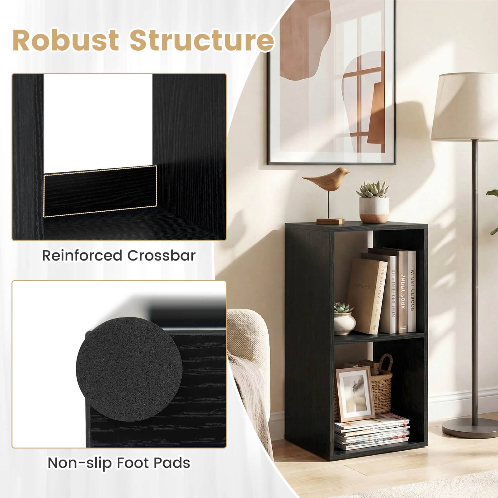 Robust Structure  
Reinforced Crossbar  
Non-slip Foot Pads