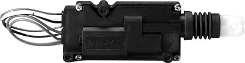 Front. Directed Electronics - 5-Wire Door Lock Motor - Black.
