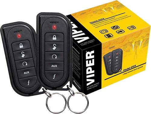 Front Standard. Viper - 1-Way Remote Start System.
