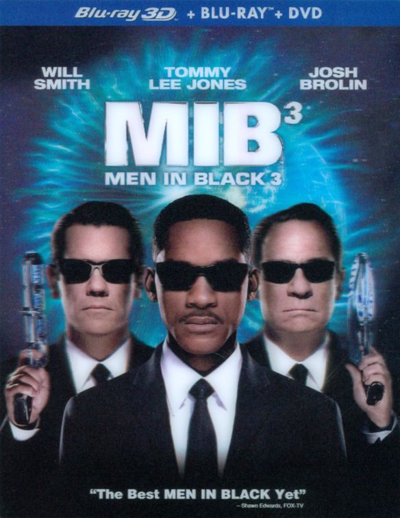  Men in Black 3 [3 Discs] [Includes Digital Copy] [3D] [Blu-ray/DVD] [Blu-ray/Blu-ray 3D/DVD] [2012]