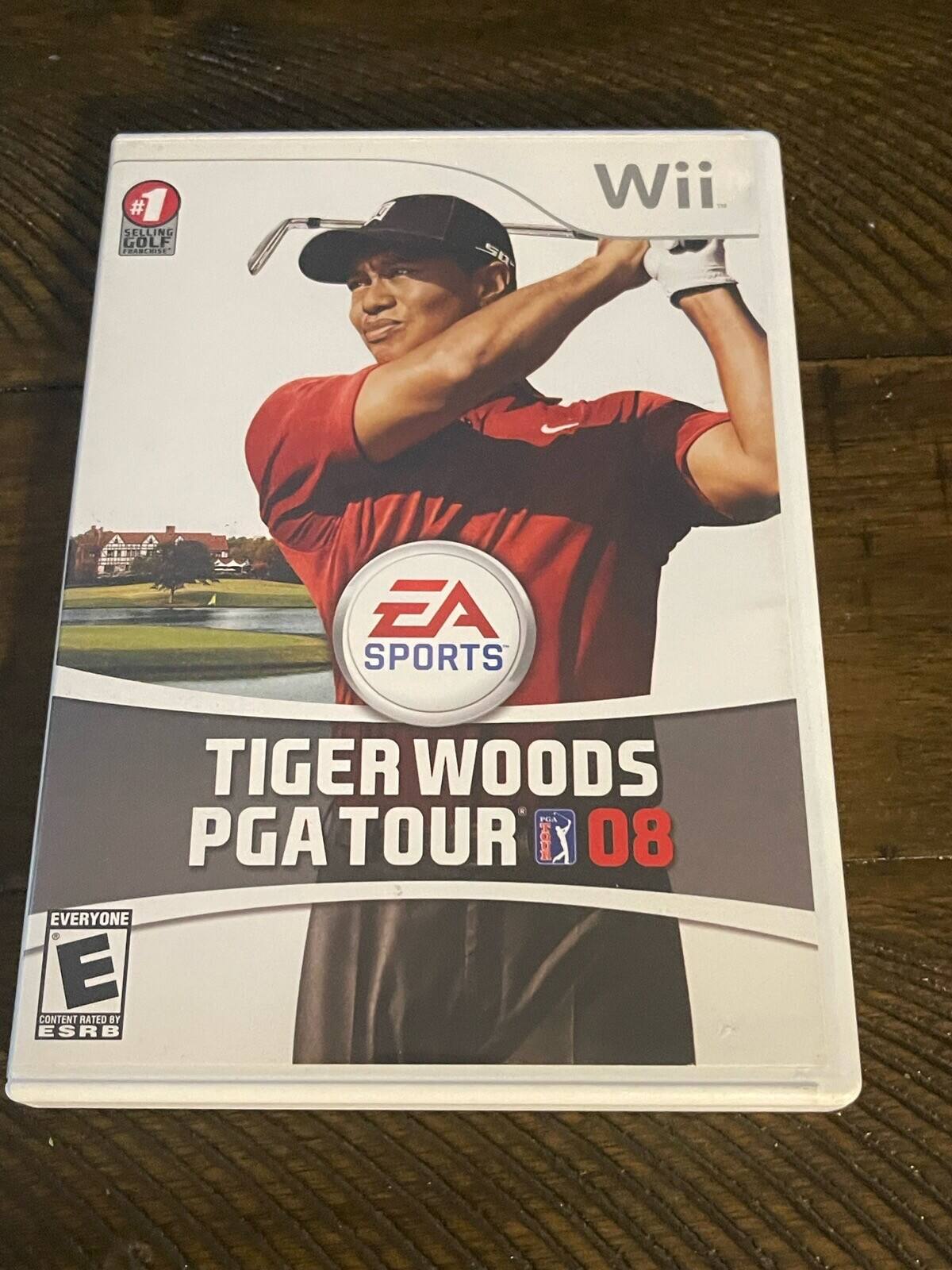 #1 SELLING GOLF GAME IN FRANCE

Wii

EA SPORTS

TIGER WOODS PGA TOUR 08

EVERYONE

CONTENT RATED BY ESRB